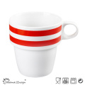 9oz caneca quente vendendo quente da porcelana